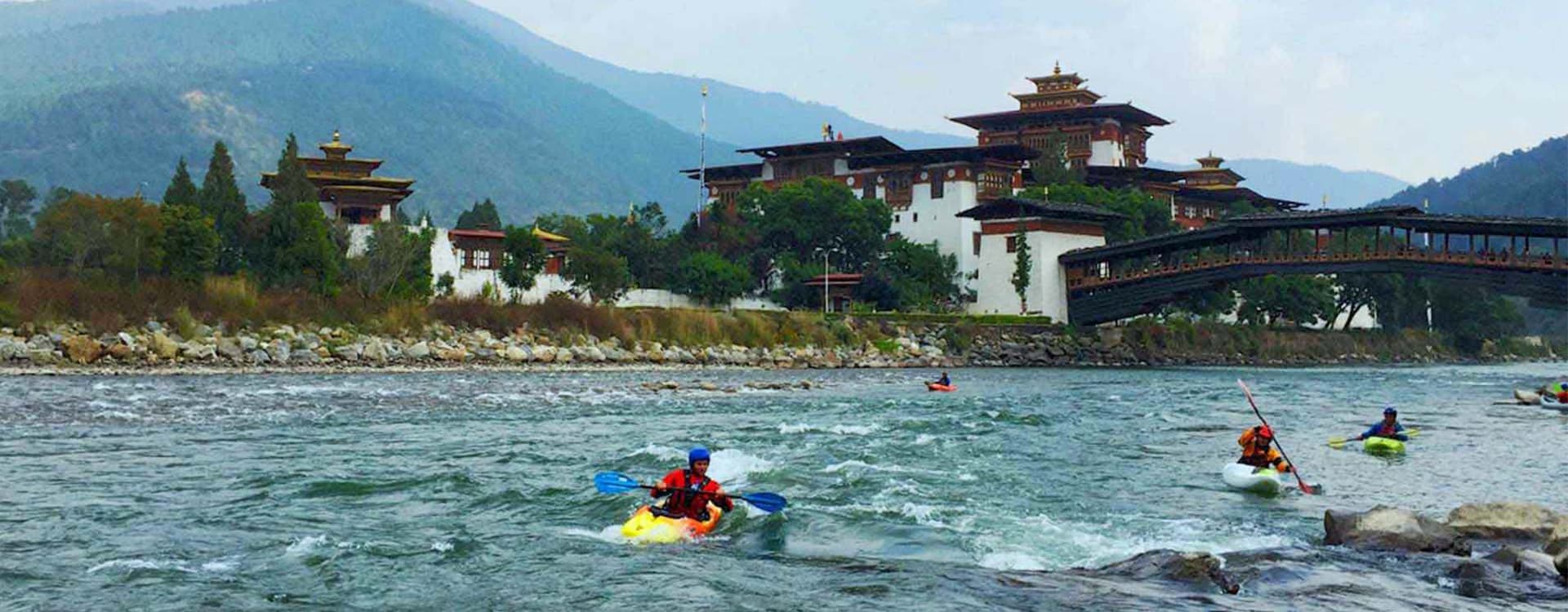 Rafting in Bhutan