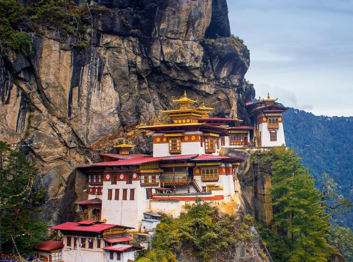 Hiking to Tiger's Nest Monastery